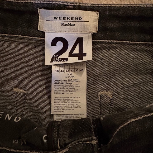 Black Max Mara crop jean (10) - Picture 2 of 10